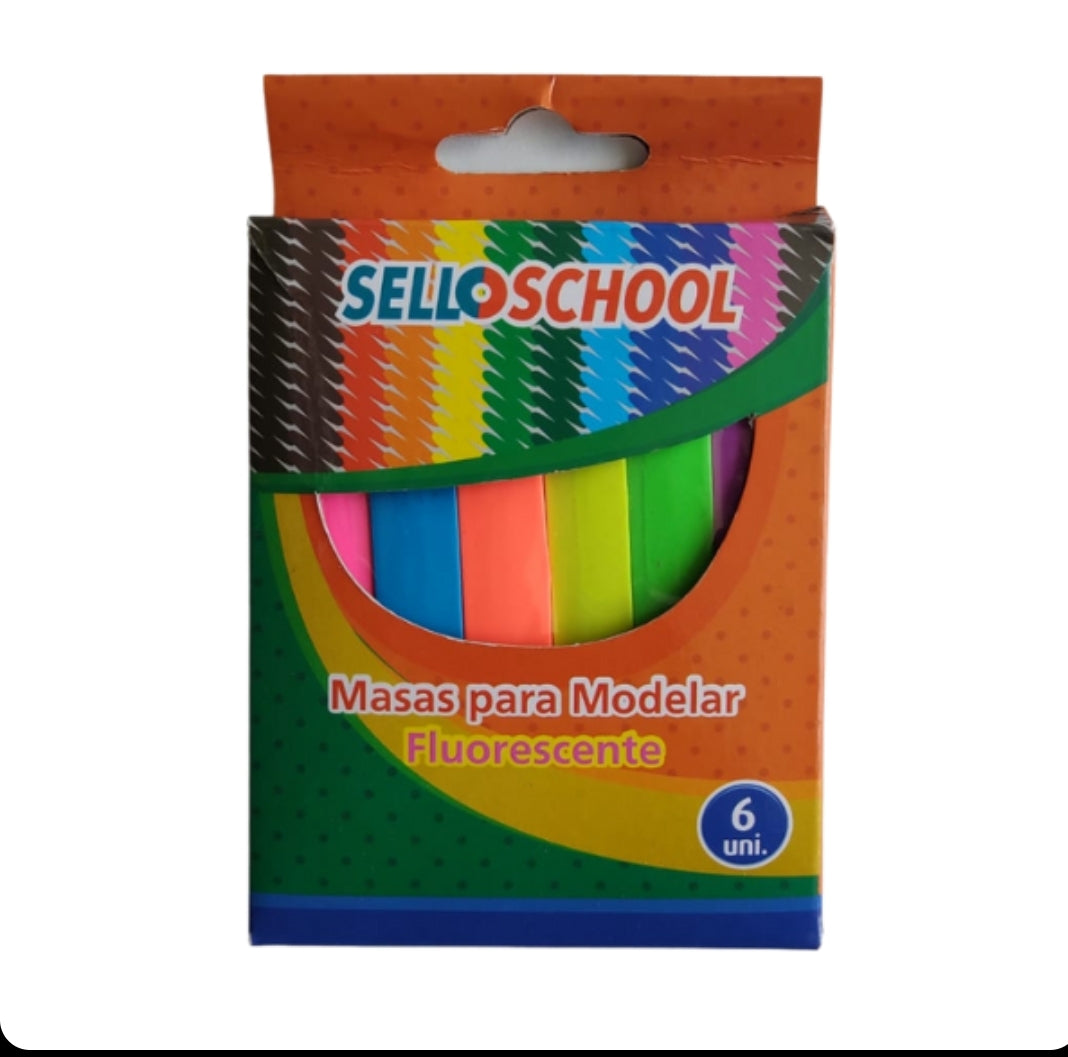 Plasticina sello school