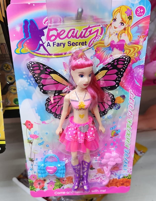 Muñeca de Mariposa con Accesorios
