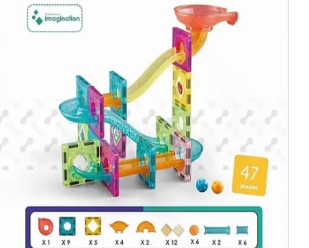 Bloques Magnéticos 47 pcs