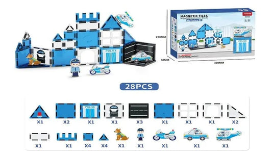 Bloques Magnéticos de 28 pcs