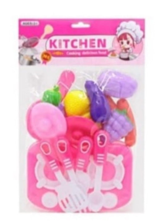 Cocina con Frutas y Verduras