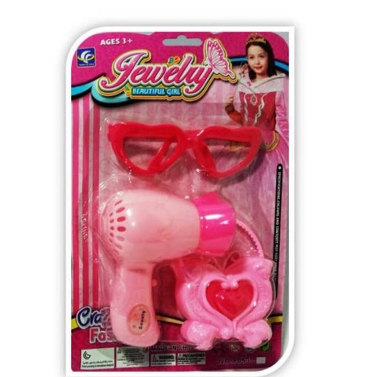 Lentes y Cartera de Corazón