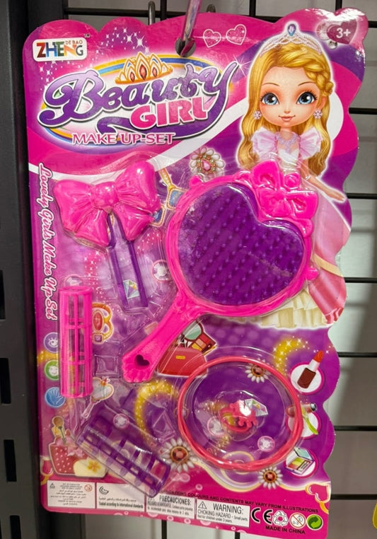 Set de Belleza con Cepillo de Corazon