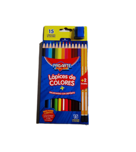 Lapices de colores Proarte