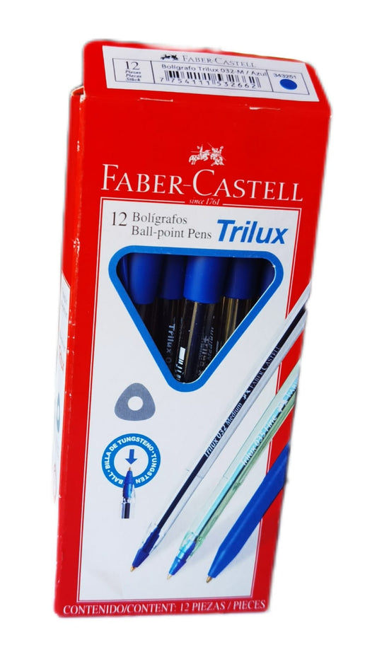 Lápiz pasta Faber Castell Punta Media