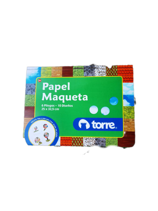 Carpeta de Papel de Maqueta Torre
