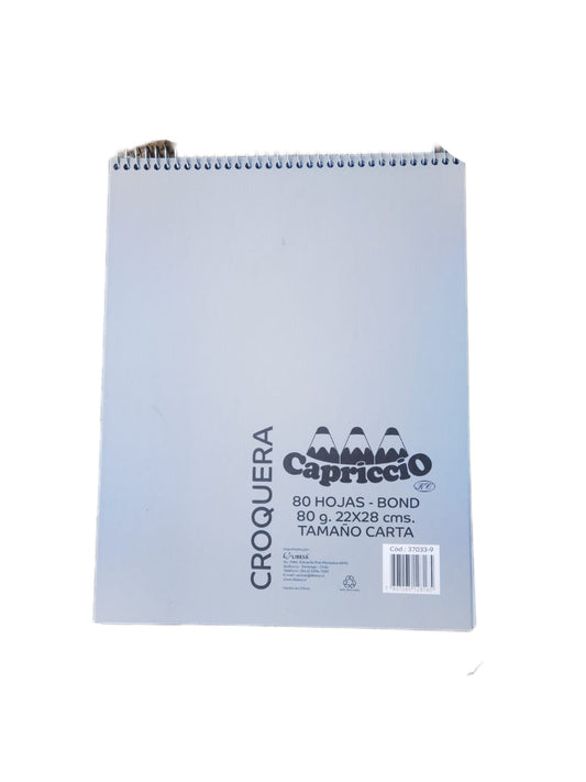 Croquera Capricho