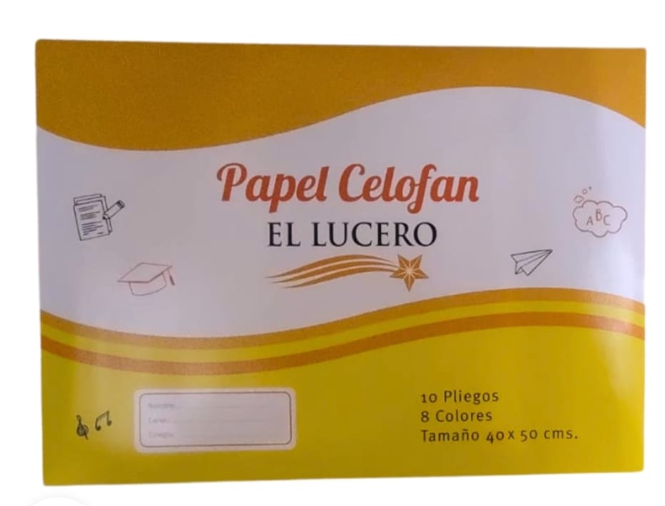 Carpeta de Papel Celofán