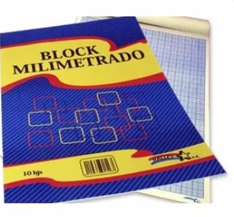 Block Milimetrado Halley
