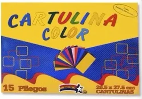 Carpeta de Cartulinas de Colores